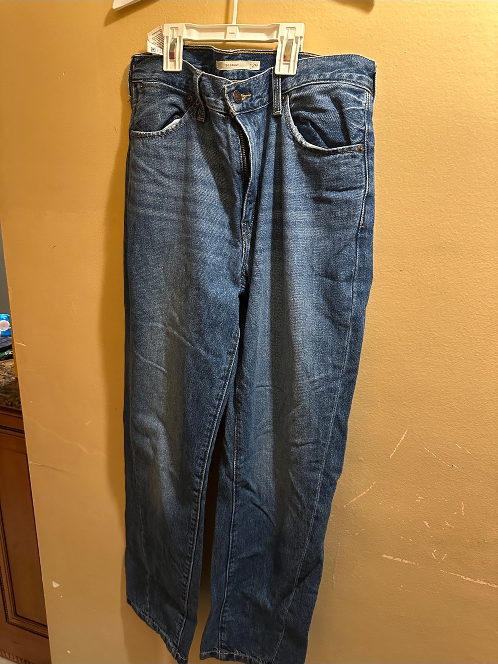 Levi's Women's baggy 94’Jeans in Classic Blue - Picture 5 of 5